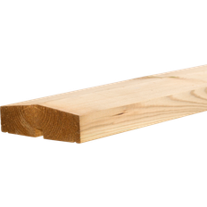Plus klink profilhegn trykimpr 10 profilbrædder + topafslutning inkl.skruer 174x129cm