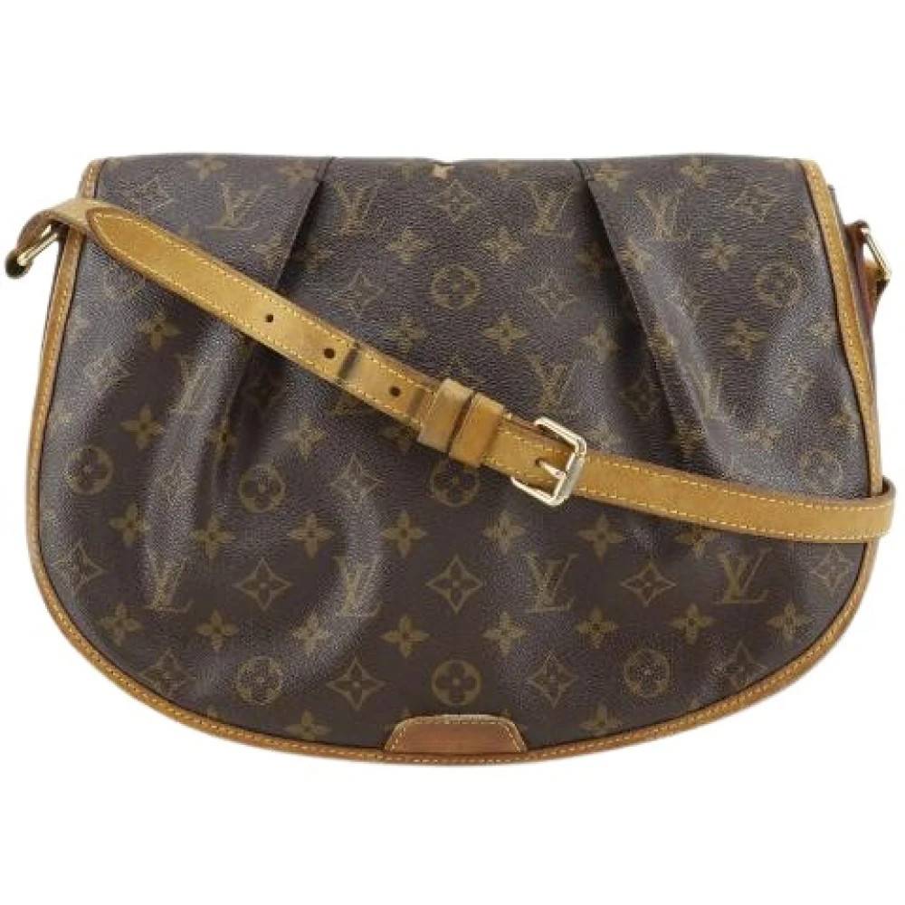 Louis Vuitton Vintage - Pre-owned Menilmontant Monogram Axelremsväska Vintage - Dam - ONE Size -