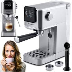Berdsen BD-770 20 bar filter kaffemaskine, sølv