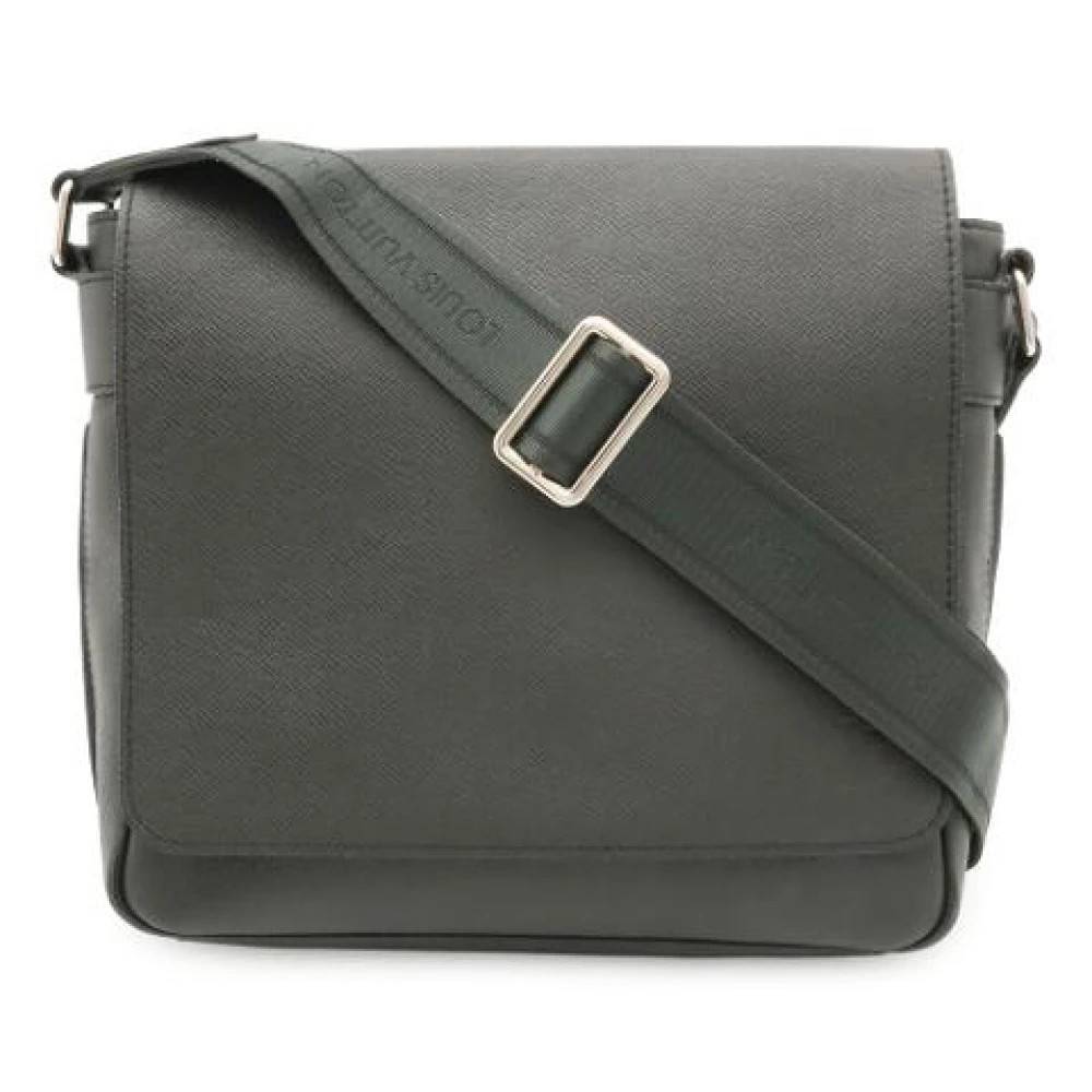 Louis Vuitton Vintage - Pre-owned Taiga Läder Axelremsväska Vintage - Herr - ONE Size - Läder