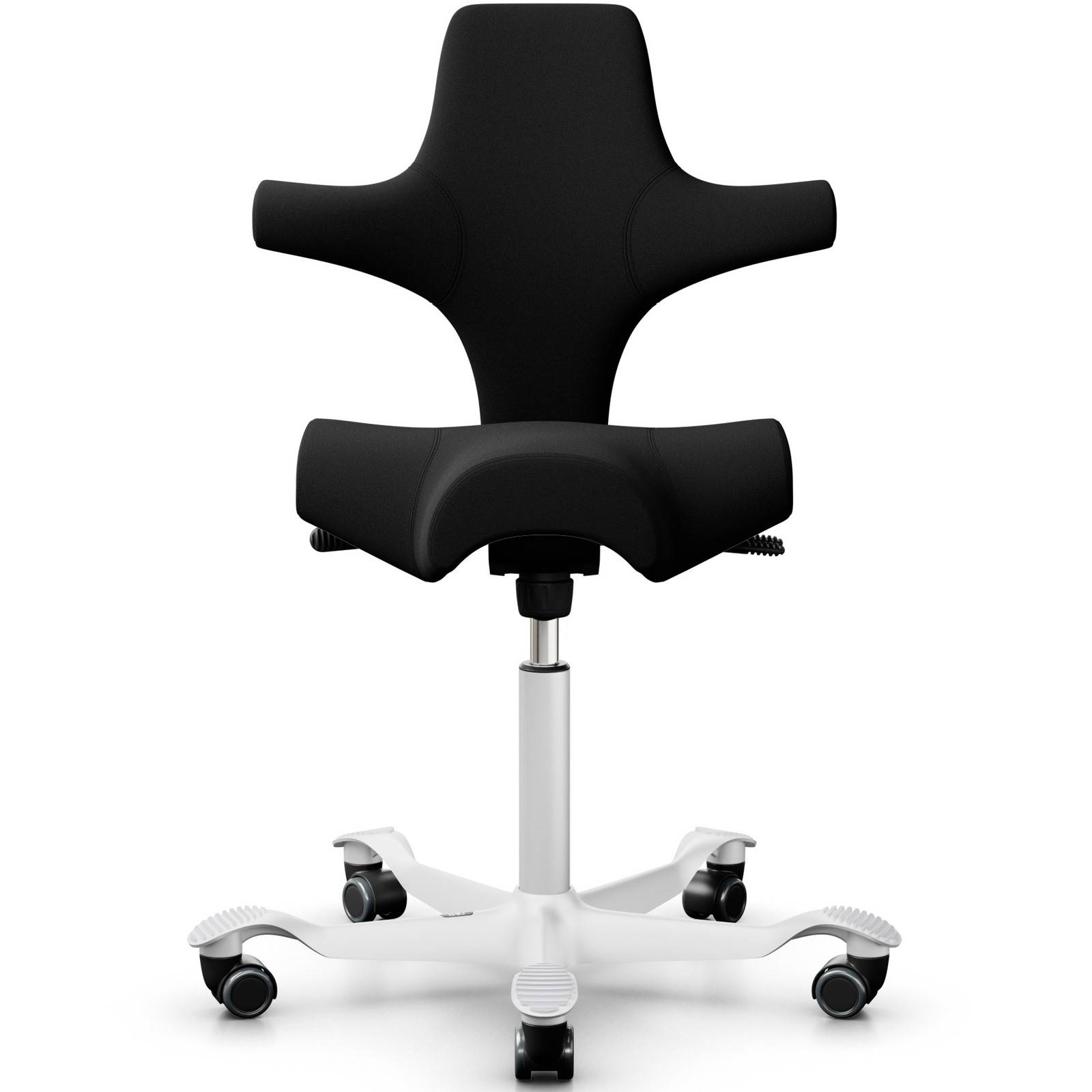 HÅG Capisco 8106 kontorstol 200mm sort/hvid