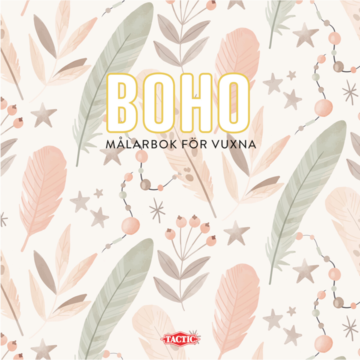 Målarbok för vuxna - Boho
