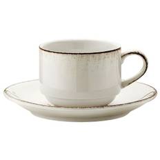 Retro, Gourmet kaffefat, 16 diameter cm - 6 st/fp