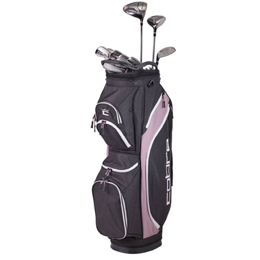 Cobra FLY-XL Komplet Dame Golfsæt med golfbag til vogn.