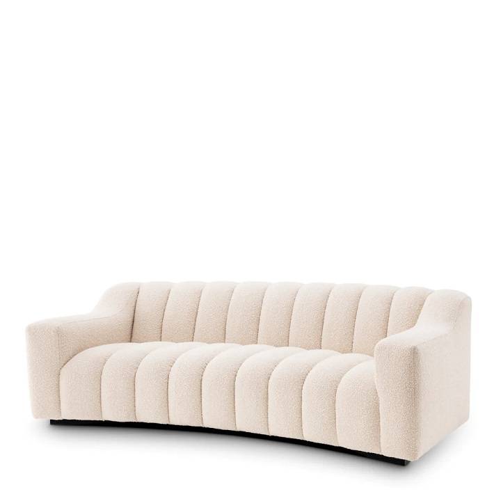 Soffa Kelly S, bouclé kräm, Eichholtz -114916