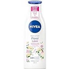 NIVEA Floral Love Body Lotion Limited Edition, fuktgivande kroppskräm med doft av orientaliska blommor, hudkräm ger intensiv fukt (250 ml)