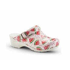 Sanita Melon Mjuktoffel - Mönstrad Dam 37 ROSA