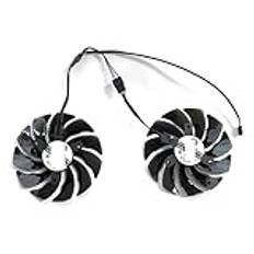 Datorkomponenter GPU Fan 88MM 4PIN T129215SU Cooler Fan Compatible with RTX 1650 1660 1660Ti 2060 2070 Super Graphics Graphics Card Cooling Fan(PLD09210S12HH)