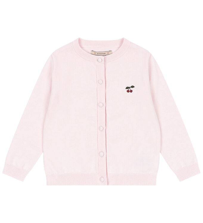Konges Sløjd Cardigan - Stickad - Cathy - Beslöjad Rose - Konges Sløjd - 1½ år (86) - Cardigan