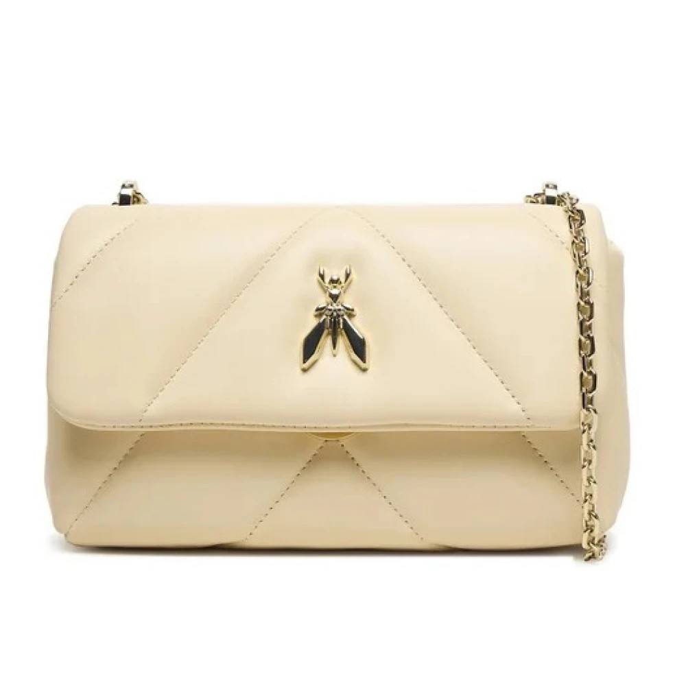 Patrizia Pepe Skuldertaske - Tasker - Dame - Hvid - ONE SIZE - Uld