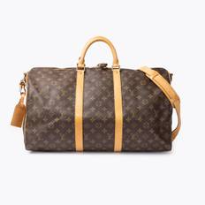 LOUIS VUITTON Monogram Keepall Bandouliére 50 - Brown