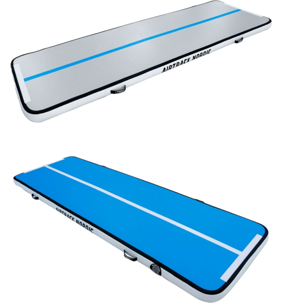 Airtrack Nordic Airtrack Nordic Home Special Edition, 3-8m - 4 M Studsmattor & Airtracks Blue - 4 m