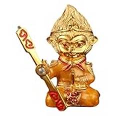 JUCHRZEY Creative Monkey King Air Freshener Great Hero Sun Car Air Freshener Clip Bil Luftkonditionering Uttag Vent Clip Air Freshener Bilinredningstillbehör (guld)