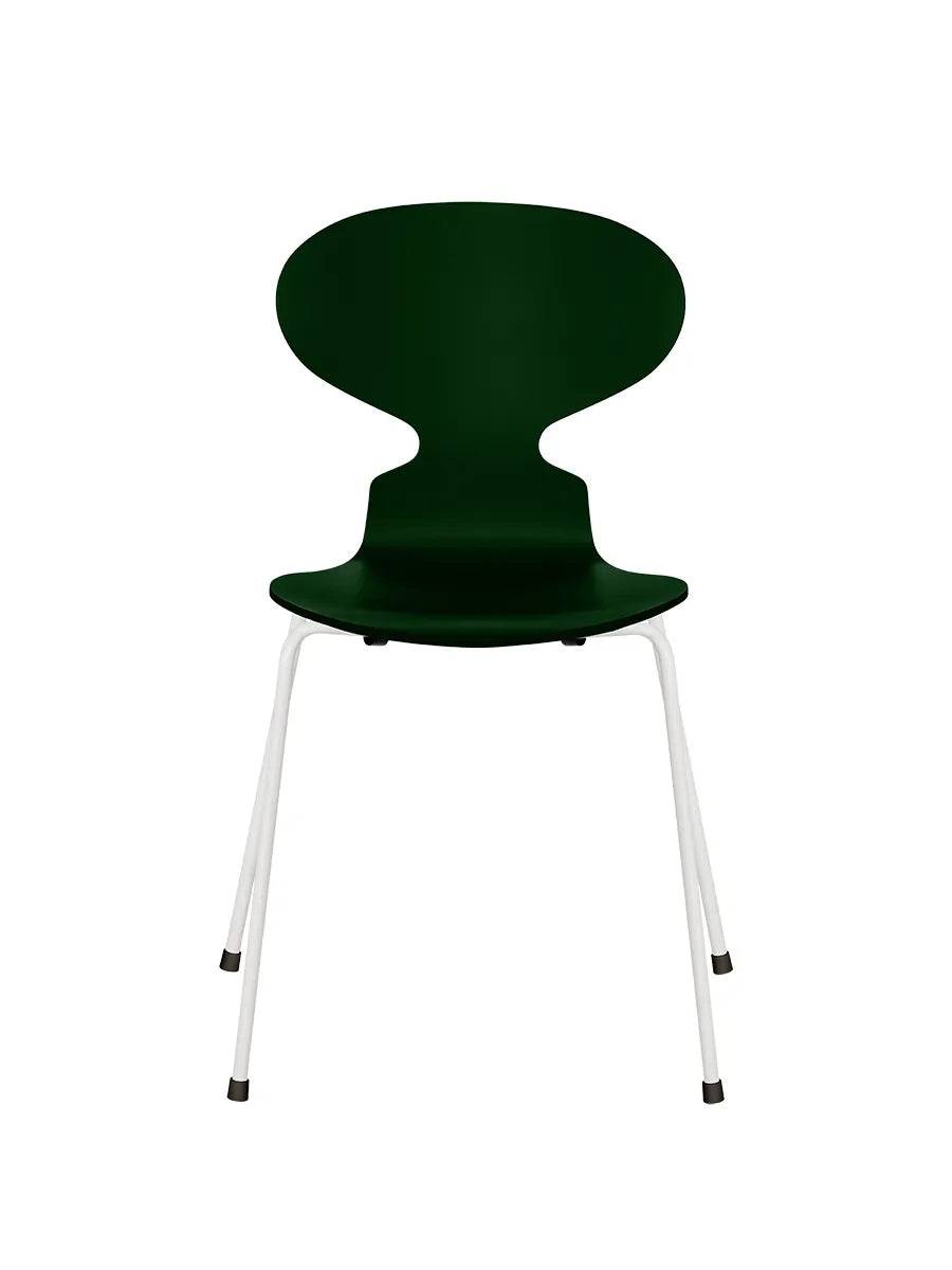 3101 Myren Stol lakeret af Arne Jacobsen Evergreen / Hvid - Jacobsen Plus