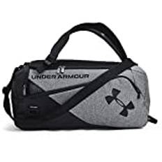 Under Armour UA Contain Duo SM Duffel sportsäck, pitch grå medium ljung/svart/svart (012), en storlek