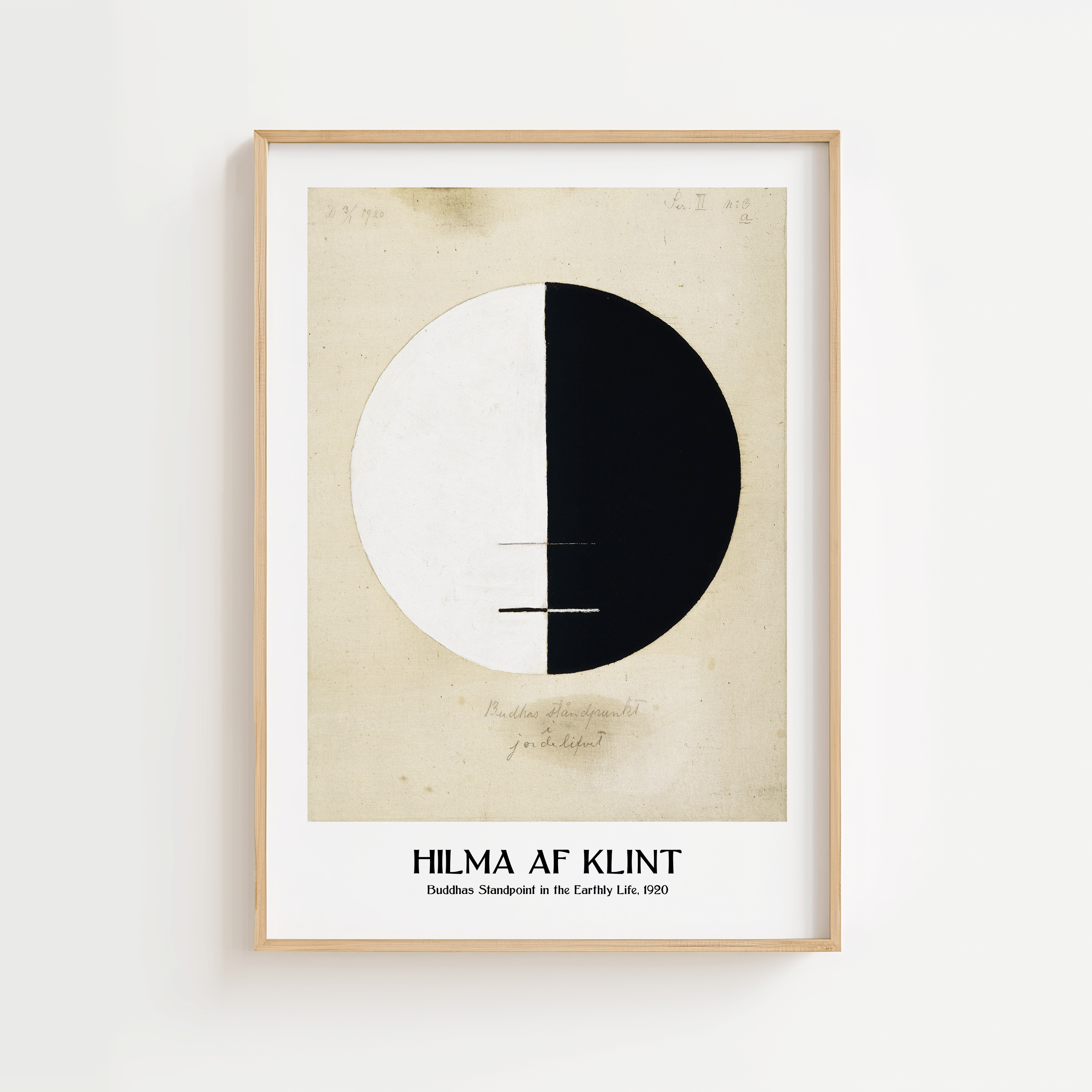 Buddha Balance – Hilma af Klint Poster | 70 x 100 cm | Ellens Postershop.