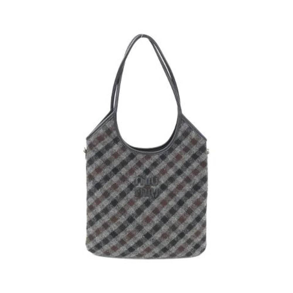 Miu Miu Pre-owned - Pre-owned Tartan Axelremsväska Vintage - Dam - ONE Size -