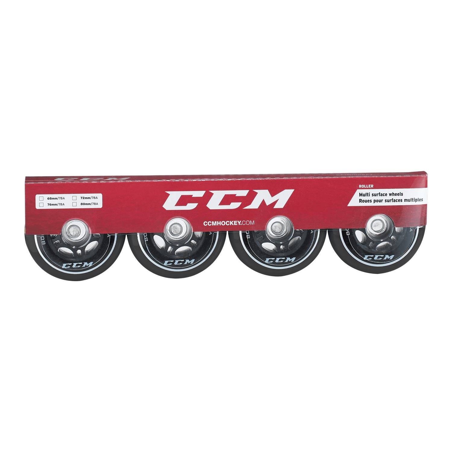 CCM Inlineshjul - 4Pack (76)