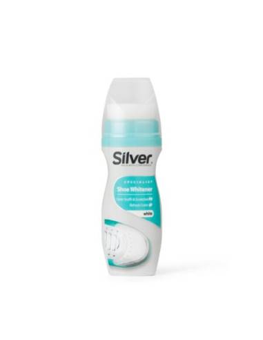 Silver skocreme- /skosværte - Shoe Whitener.