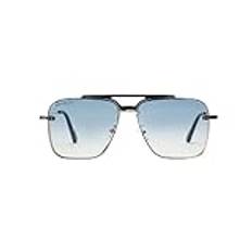 Steve Hudly Aviator solglasögon - Modell Kennedy Gold/Blue