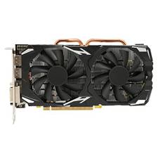 VBESTLIFE RX580 Gaming-Grafikkarte, 8 GB 256 Bit GDDR5, PCI Express 3.0 X16, HDMI/DVI/DP, Dual Cooling Fan, 60 Hz 4K Desktop-Computer-Grafikkarte