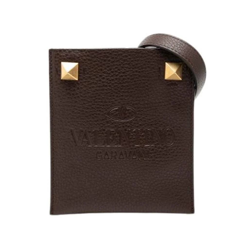Valentino Vintage Pre-owned Crossbody Taske - Vintage - Dame - Brun - ONE SIZE - Læder