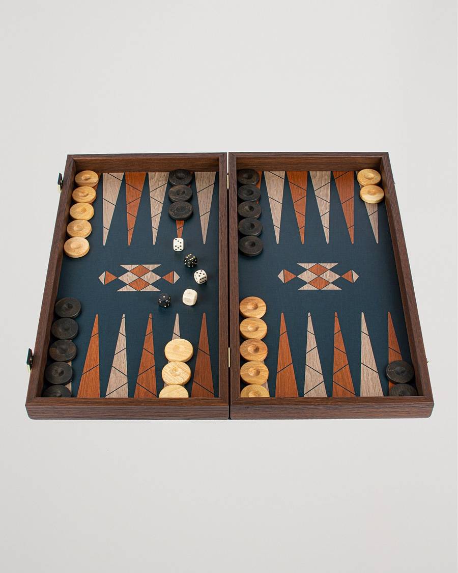 Manopoulos Wooden Creative Boho Chic Backgammon