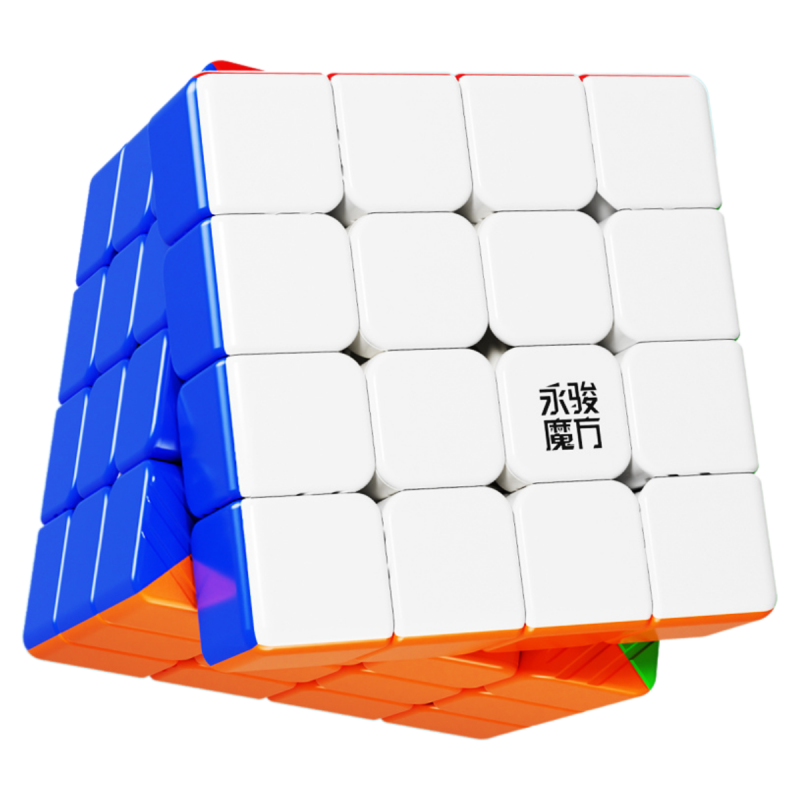YJ ZhiLong Mini 4x4 Magnetic Ball-Core Stickerless UV Coated - Rubiks Kub
