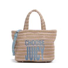 Juicy Couture Nora Straw S Håndtaske blå/beige