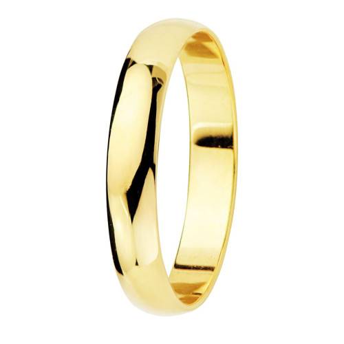 Alianza Media Caña Oro 18k ancho 3,5 mm