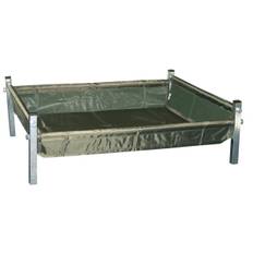 Hundeseng p� metalben.