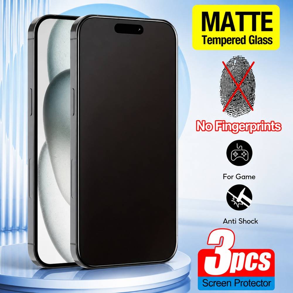 3PCS Matte Tempered Glass For Oppo Find X9 X9 Pro X9 Ultra X9+ Anti Glare Screen Protector For Oppo Find X9s X9s Pro X8 X8 Pro