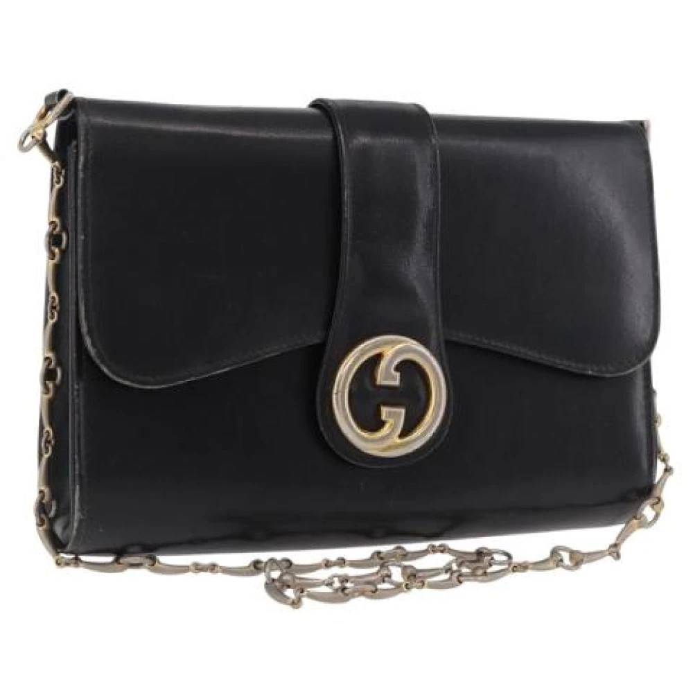 Gucci Vintage - Pre-owned Vintage Axelremsväska Vintage - Dam - ONE Size - Läder
