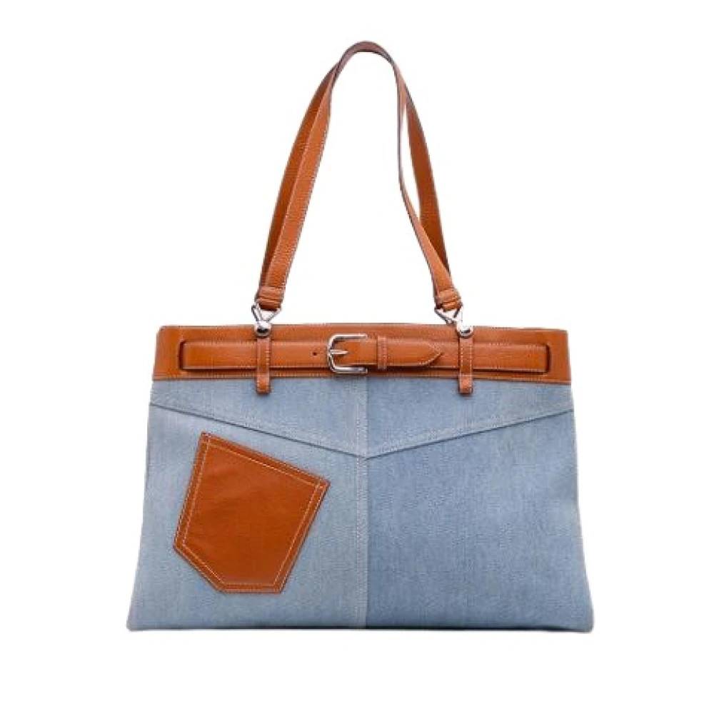 Dior Vintage - Pre-owned Denim Tote Bag Vintage - Dam - ONE Size - Denim