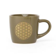 YogiMug Keramik Krus - Flower of Life