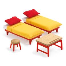 DJECO Room Kids Room Room Pretend Play Dollhouse Toy Children 4 Years Old Present Children's Children's (DJ07826)