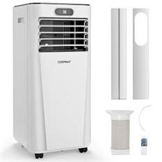 4 i 1 bärbar luftkonditionering 7000 BTU Kyla & Ventilation & Avfuktning 16℃～32℃ Vit
