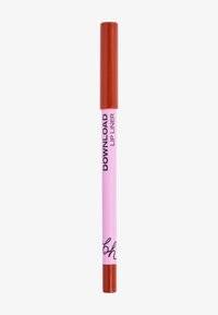 BH LOS ANGELES DOWNLOAD LIP LINER SHADE - Läppenna - tales