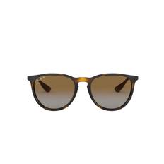 Ray-Ban - Erika RB4171 710/T5 round-frame sunglasses - dam - acetat - 54 - Brun