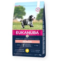 Eukanuba, Tørfoder m/smag, Senior, 3 kg (På lager i butik)