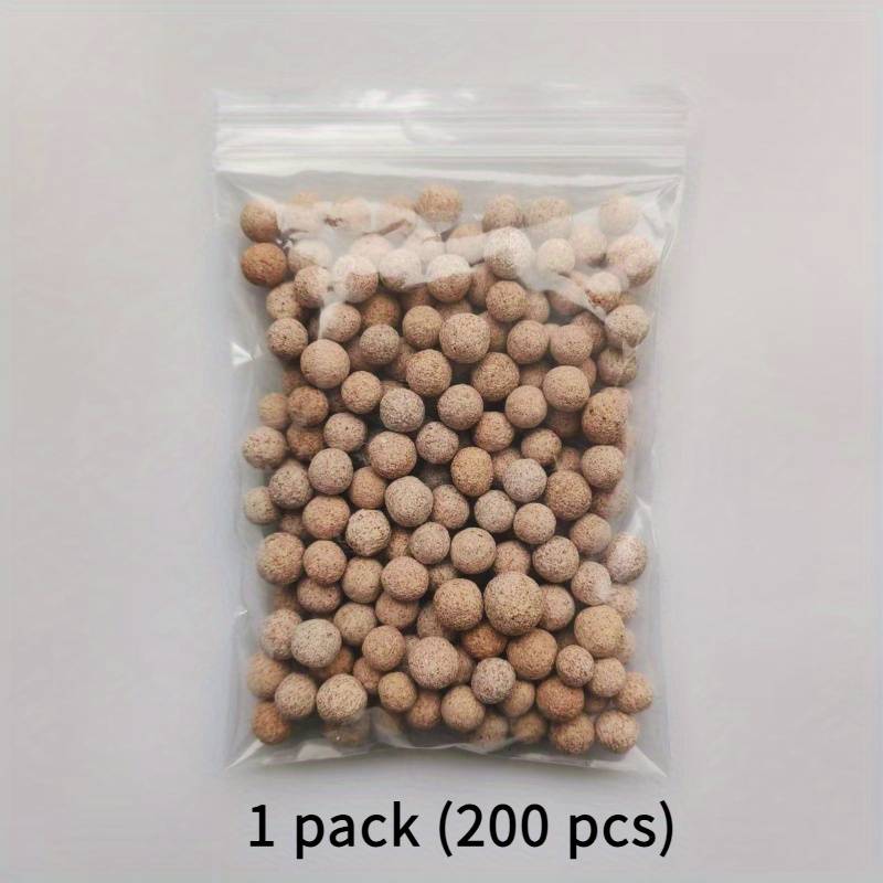TEMU 1 Pack Of 200 Aquarium Filter Media Balls, Fish Tank Filter Material, Hollow Balls, Suitable For Fish Tank Filtration, Koi , , Aquarium