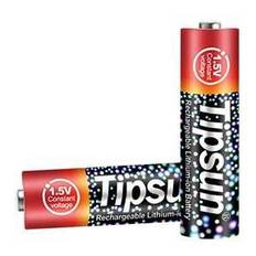 Tipsun 1.5V AA Uppladdningsbart Lithium-ion batteri