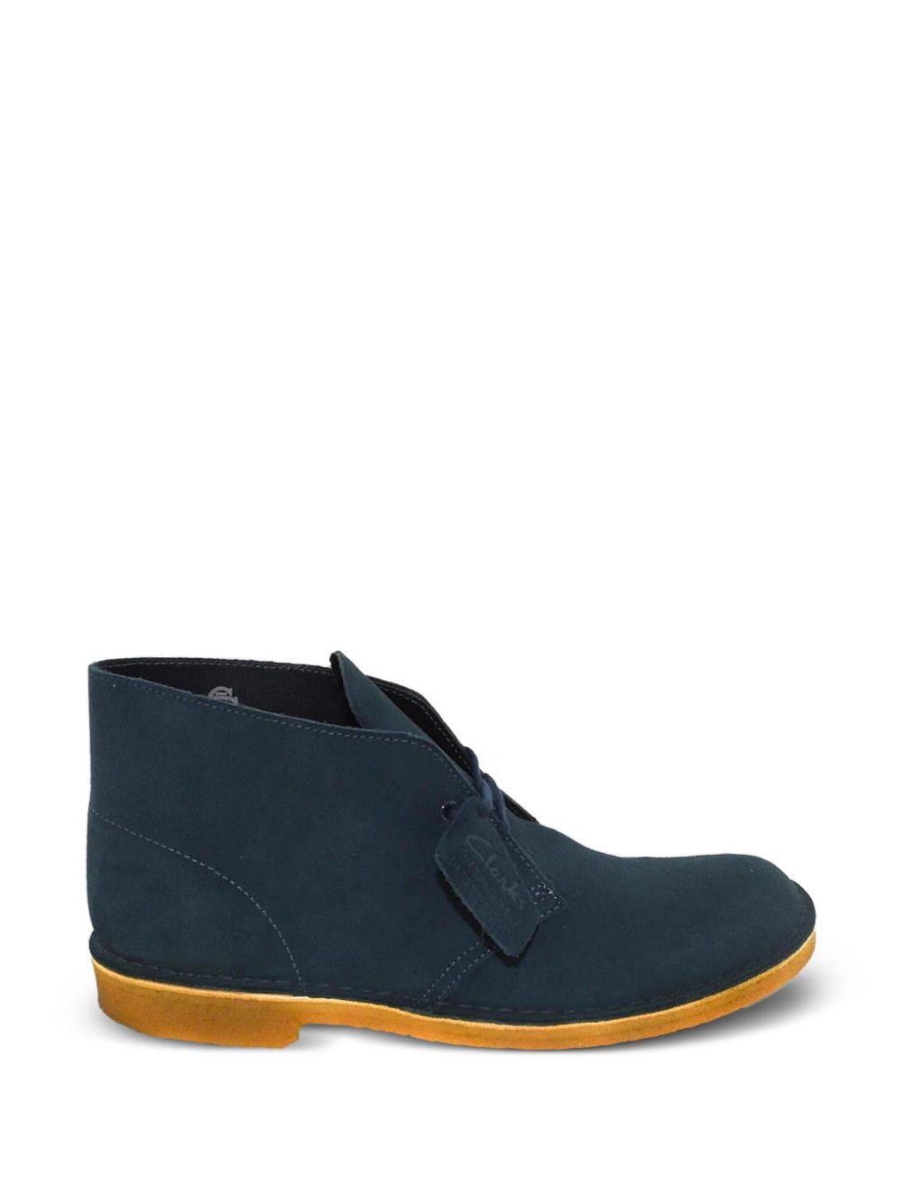 Clarks Originals - suede desert boots - herr - kalvmocka/Tyg/gummi - 11 - Blå