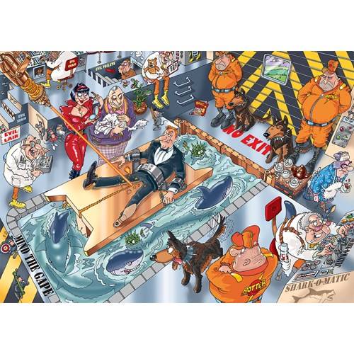 1000 bitar - Wasgij Mystery 13, A purrrfect escape