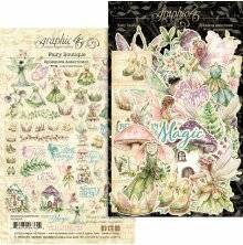 Graphic 45 Ephemera Cardstock Die-Cuts - Fairy Boutique