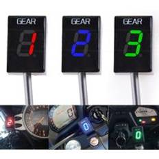 Xj 6 motorcyklar för yamaha xj6 abs - xj 6 motorcykel lcd -elektronik 1-6 nivåer växelindikator digital - Grön