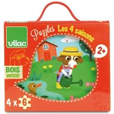 Vilac Puslespil, De 4 Årstider