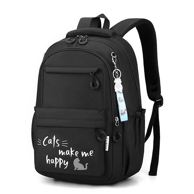 Girl's School Rosa väska Ryggsäck för tonåring Kvinnor Barn Kvinnlig Skolväska Primär Hög Bagpack Klass Tonåringar Barn Barn rosa