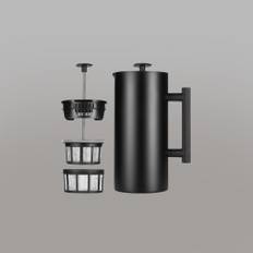 Espro P6 French Press Black Steel