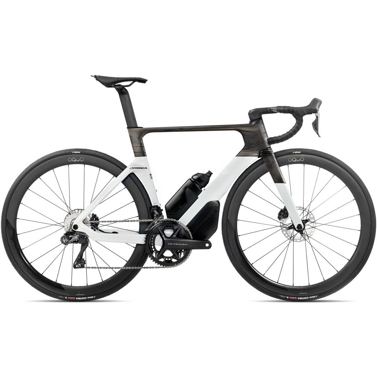 Aeroracer Orbea Orca Aero M20iLTD Ultegra Di2 Magic Gold/Carbon Raw 53 - Vit Svart Guld ( )